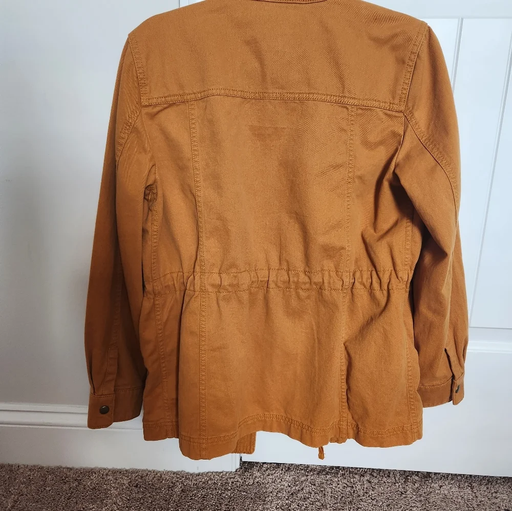 Utility Jacket | Color: leaf brown | Size:S - Picture 4 of 7